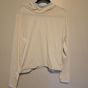 Cotopaxi Sombra Sun Hoodie White Ivory Women's L